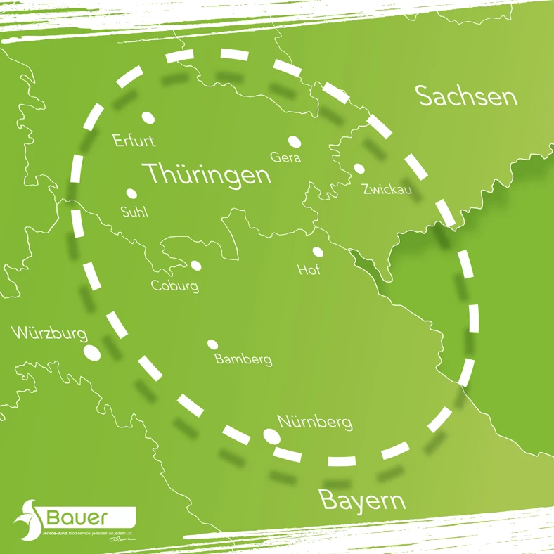 Liefergebiet - Bauer Liefergebiet - Bauer